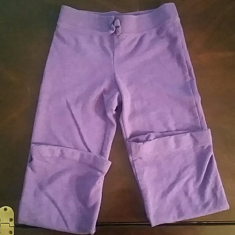 Girls Purple  sweatpants